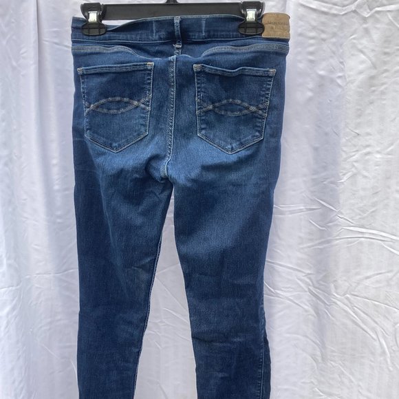 Abercrombie & Fitch Women's Perfect Stretch Blue Jeans SIZE W 29 L31 (8L) - Picture 2 of 4